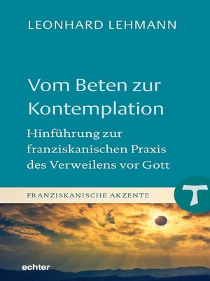 cover image of Vom Beten zur Kontemplation